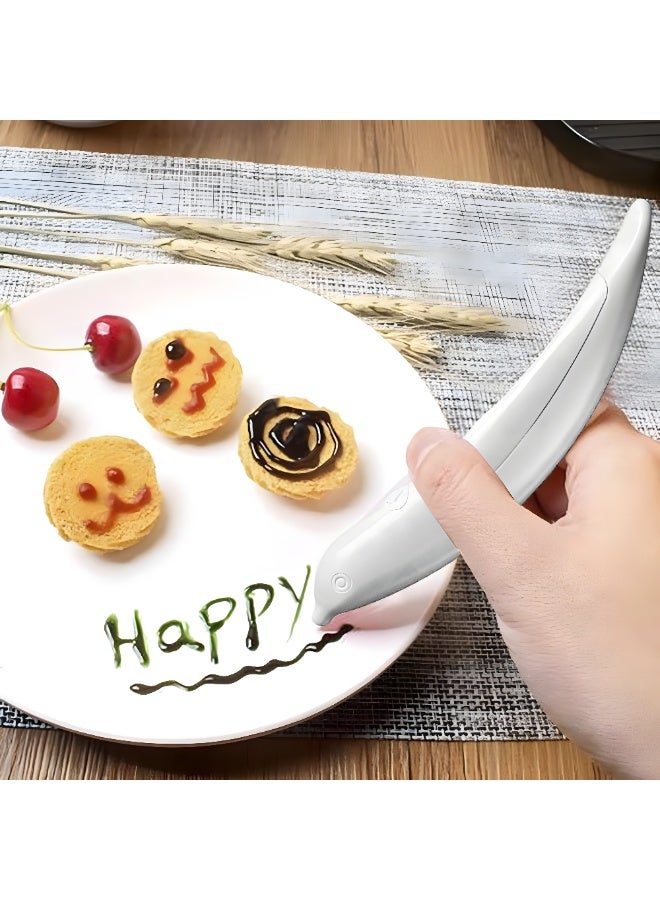Coffee engraving pen, coffee electric flavoring pen, cake decoration engraving, professional pastry baking tools  - Image 2