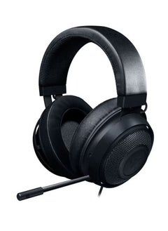 Generic Kraken Gaming Headset: Lightweight Aluminum Frame - Retractable Noise Isolating Microphone - For PC, PS4, PS5, Switch, Xbox One, Xbox Series X & S, Mobile - 3.5 mm Headphone Jack - Classic Black  - Image 1