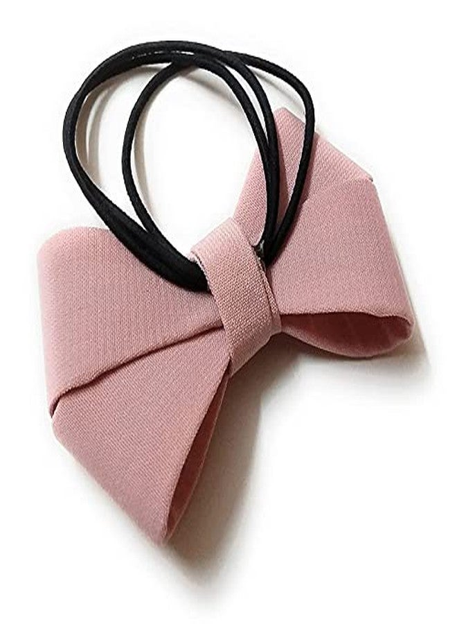 كرونيكس مجموعة كرونكس من 4 قطع، إكسسوارات شعر أنيقة، فيونكات شعر، فيونكات شريطية مع رباط مطاطي أسود - Image 4