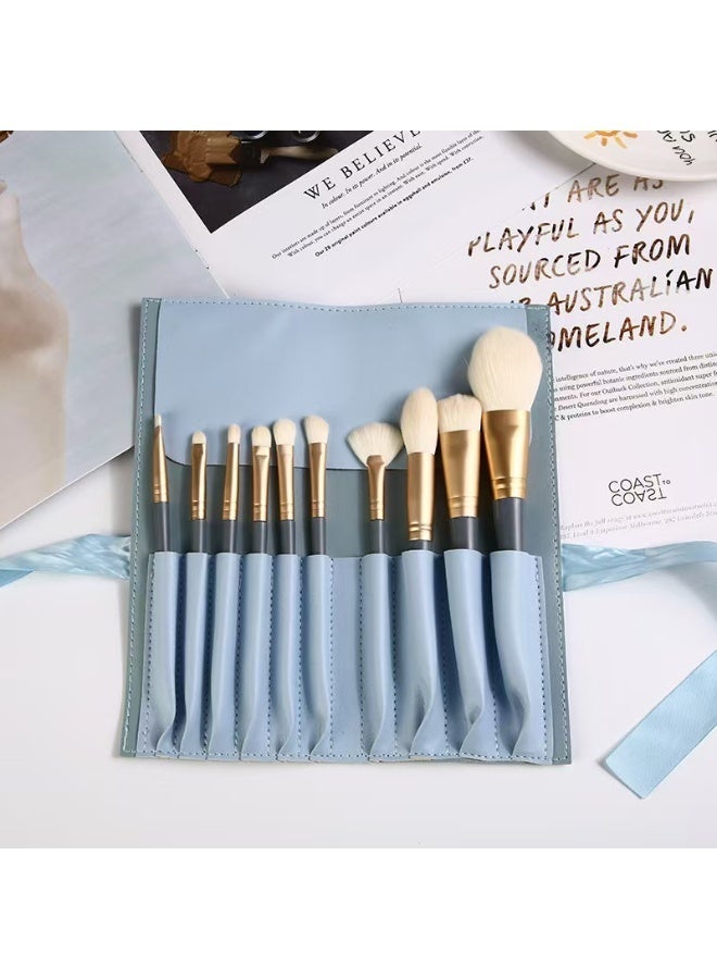 Soft Fluffy Makeup Brush Set Multipurpose Cosmetic Brushes for Full Face Beauty - Image 1