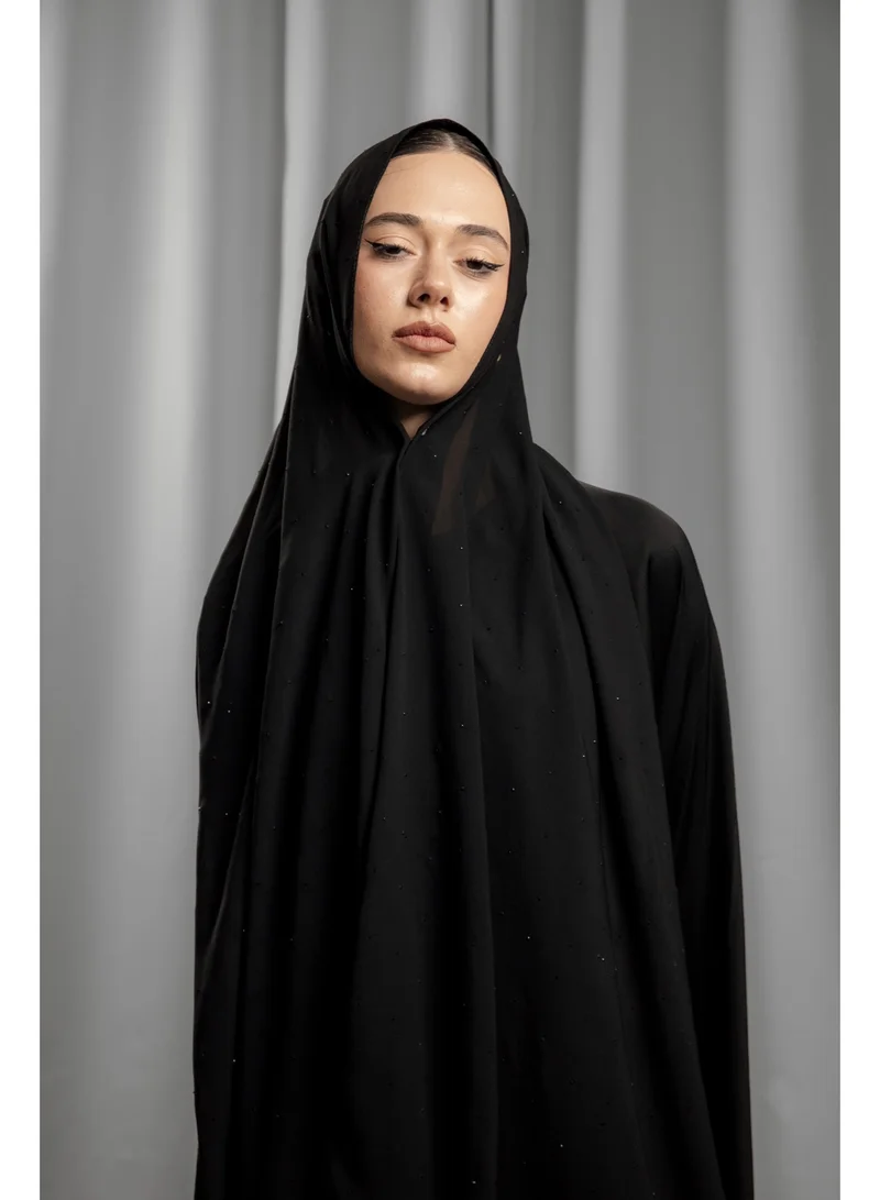 Ophelia  Elegant Chiffon Hijab Collection with Stone Detail – 6pcs Box Set for Women | Best Price UAE