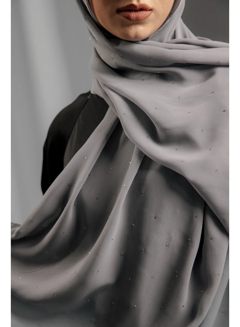 Ophelia  Elegant Chiffon Hijab Collection with Stone Detail – 6pcs Box Set for Women | Best Price UAE