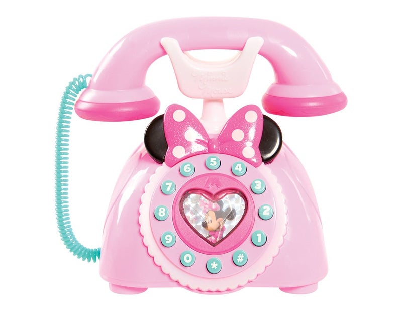 Minnie Just Play Girls Minnie Happy Helpers Rotary Phone Playset - Image 2