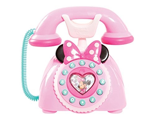Minnie Just Play Girls Minnie Happy Helpers Rotary Phone Playset - Image 1