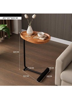 Y&D Modern Small Coffee Table Small Side Table Sturdy Nordic Style Coffee Table Sofa Side Table End Table For Living Room Sofa Bed Side Table For Living Room Bedroom  - Image 3