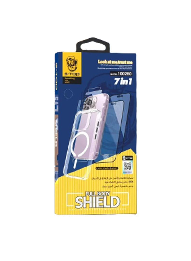 اس-توب بكج الحماية المتكاملة  7in1 IPHONE 15 PLUS - Image 4