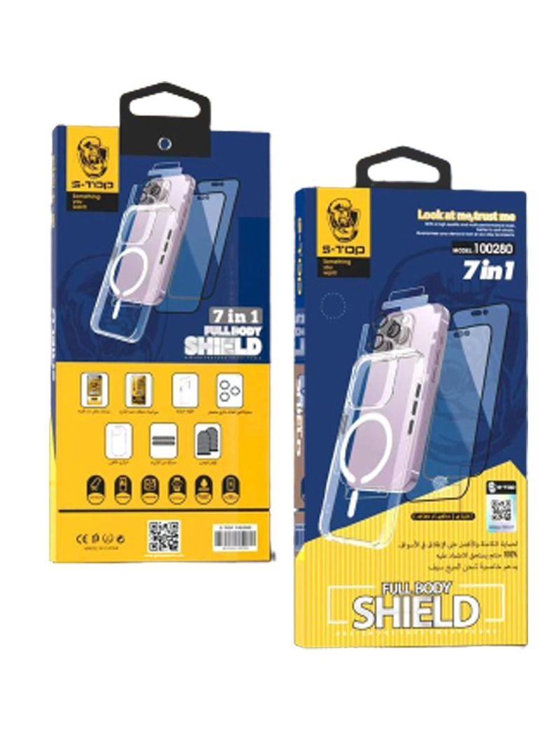 اس-توب بكج الحماية المتكاملة  7in1 IPHONE 15 PLUS - Image 3