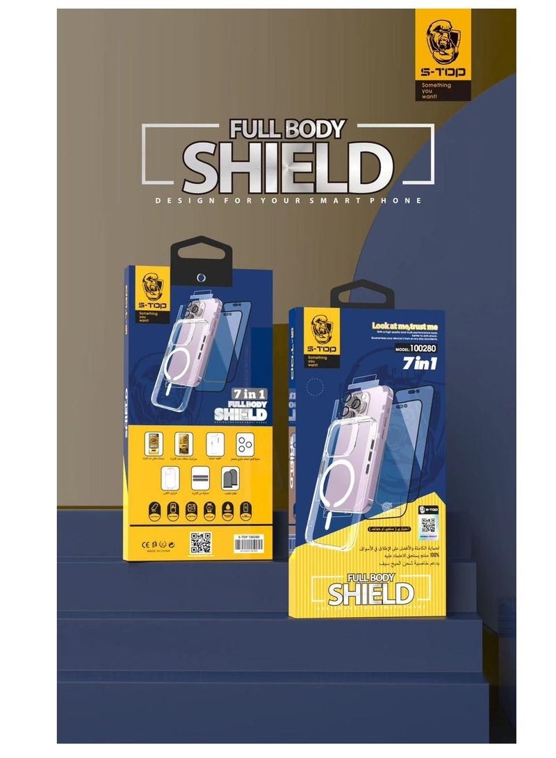 اس-توب بكج الحماية المتكاملة  7in1 IPHONE 15 PLUS - Image 2