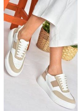 Fox Shoes P274048809 White/beige Casual Women's Sports Shoes Sneakers10  - Image 3