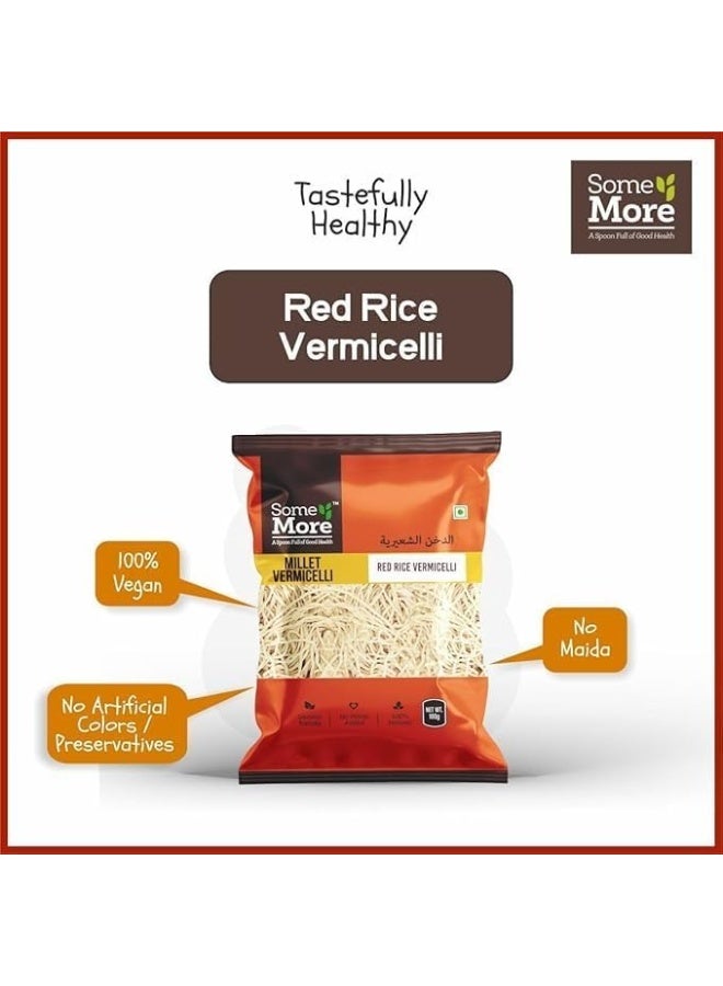 Some More Red Rice Vermicelli - 180g | Nutrient-Rich Red Rice for Healthy Meals | High Protein & Fiber | Non-sticky | Digestive & Nutritious - Image 5