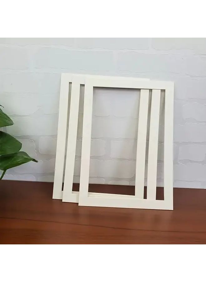 8 Pack A4 Picture Frames For Wall Mounted 12 Inch Cardboard Lining Durable Polyester Display Cases Living Room Bedroom Holiday Home Decor Elegant Craftsmanship - Image 1