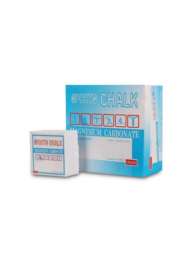 Vector X Magnesium Carbonate Gym Chalk Gymnastic, Bouldering, Rings, Weightlifting, Pool Billiards, High Performance Magnesium Carbonate Formula, for Extreme Gripping & Hold (Pack of 8 PCS) - Image 1