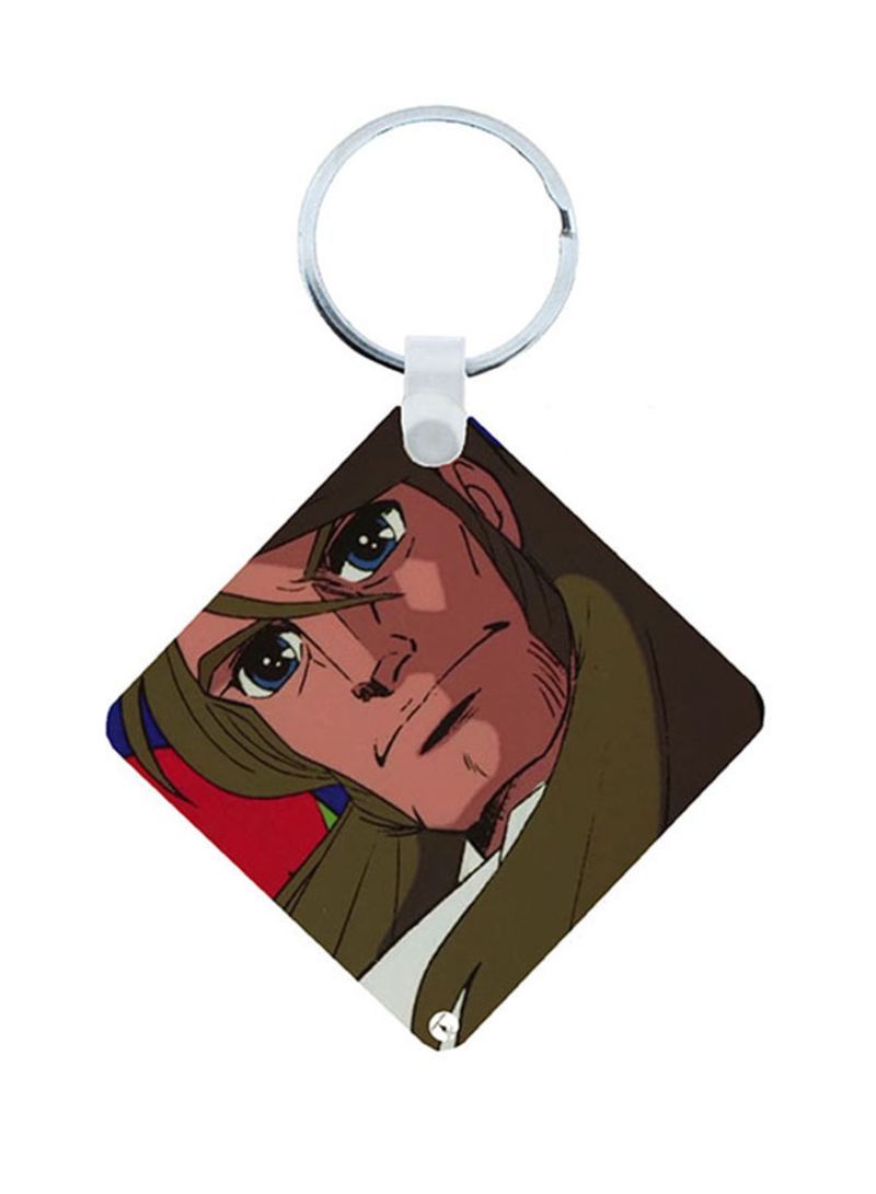 Jazirat Alkanz Wooden Keychain