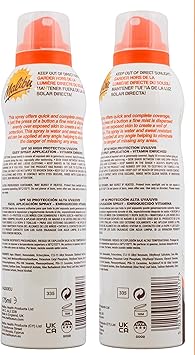 Malibu Sun Kids SPF 50 Continuous Lotion Spray High Protection Water Resistant 175 ml - Image 2