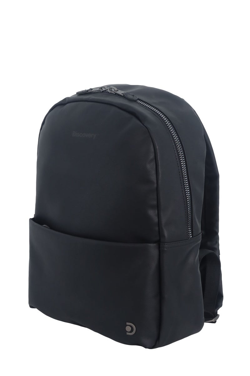 Discovery RFID Travel Laptop Backpack for Men & Women – Fits MacBook Pro 14", iPad Mini Pocket, Luggage Strap, Anti-Theft, Stylish & Durable Work Bag Black. - Image 2
