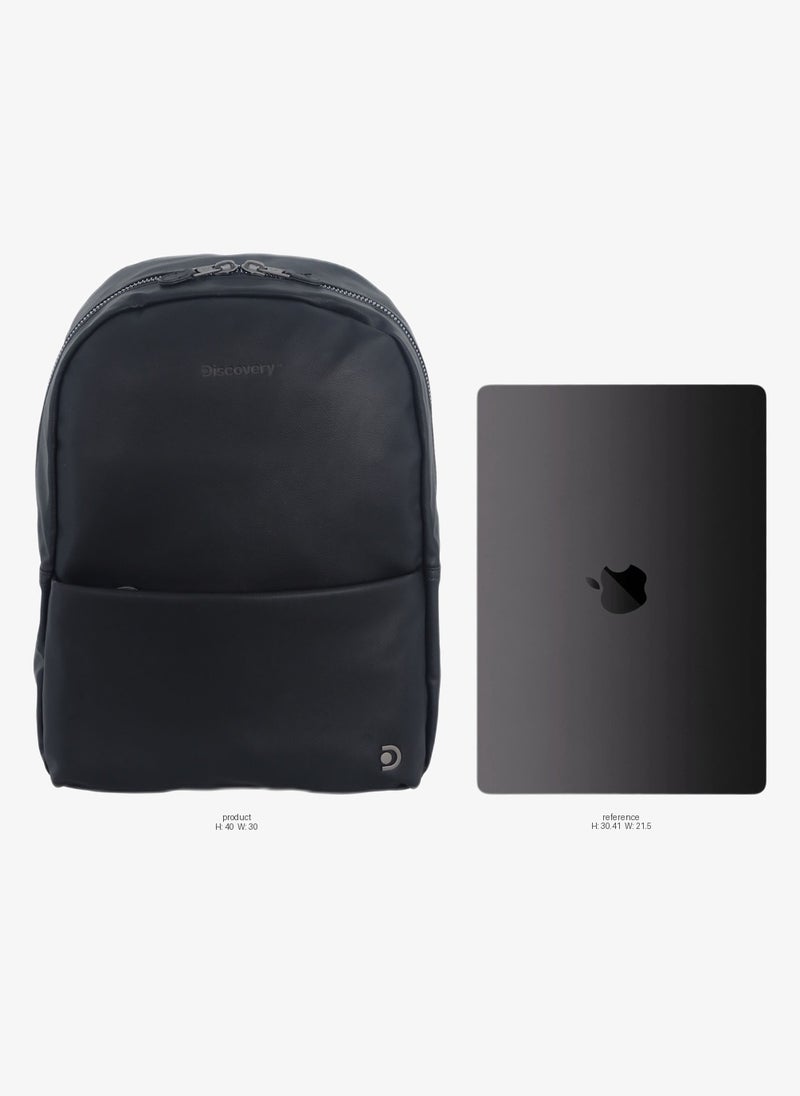 Discovery RFID Travel Laptop Backpack for Men & Women â€“ Fits MacBook Pro 14", iPad Mini Pocket, Luggage Strap, Anti-Theft, Stylish & Durable Work Bag Black. - Image 2