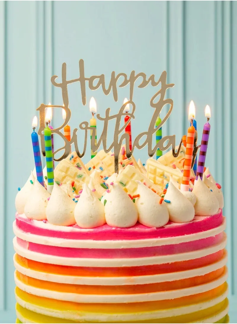 Talking Tables Happy Birthday Cake Topper