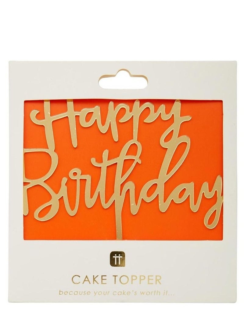 توكينج تيبلز زينة كعكة عيد ميلاد سعيد - Image 4