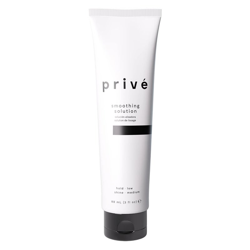 Prive Smoothing Solution 3 Fluid Ounces  88 Milliliters  Combat Frizz Creating a Sleek Finish for Straight Defined and Soft Hair