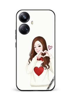 Protective Case Cover For Realme 10 Pro Plus Lucy Design Multicolour