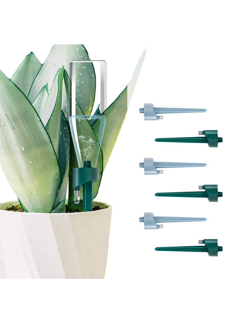 KASTWAVE Plant Watering Devices, Plant Watering Globes, Self Watering Spikes with Slow Release Control Valve Switch, Automatic Drip Irrigation Kit - Image 1