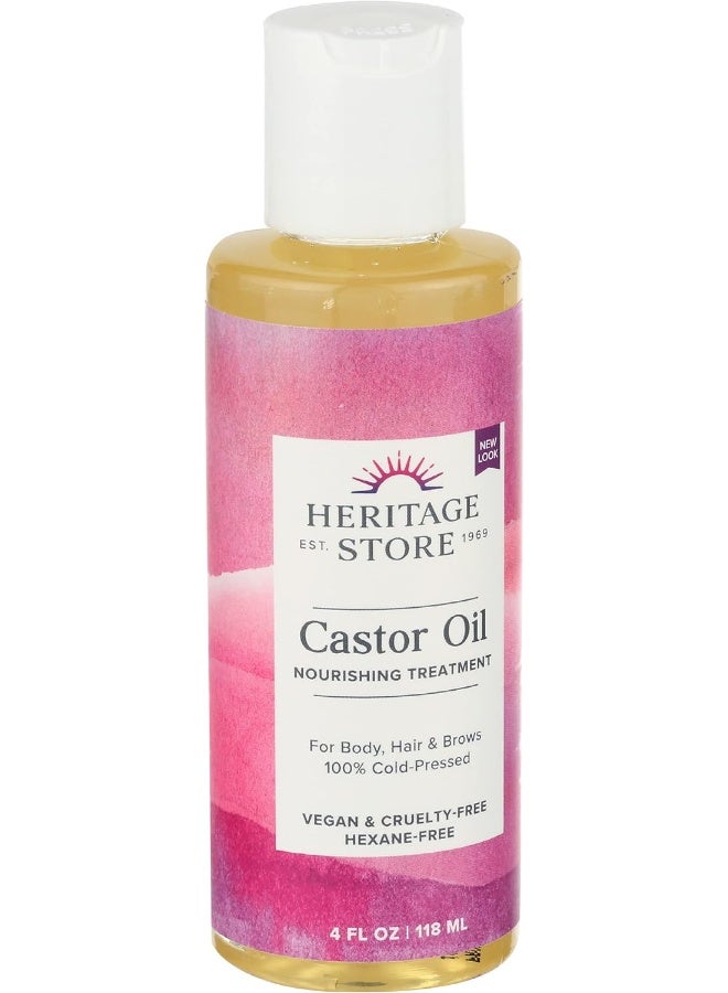 Heritage Store Castor Oil Nourishing Treatment - Image 5