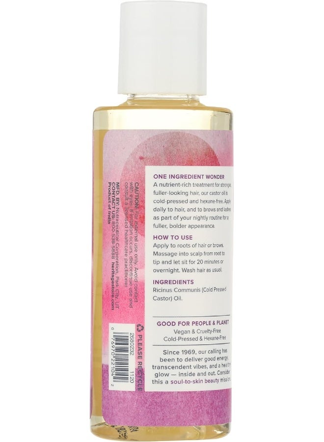 Heritage Store Castor Oil Nourishing Treatment - Image 3