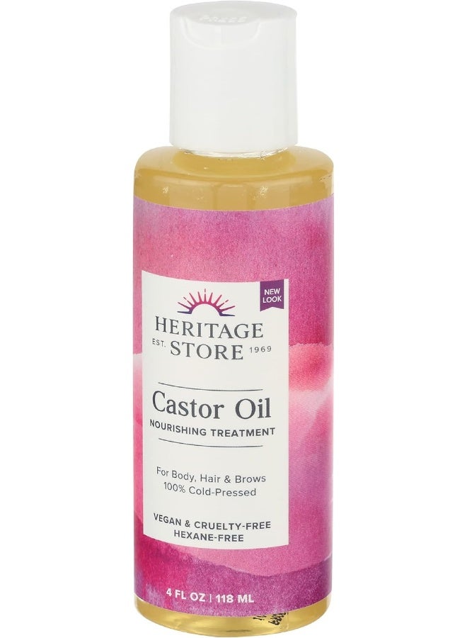 Heritage Store Castor Oil Nourishing Treatment - Image 4