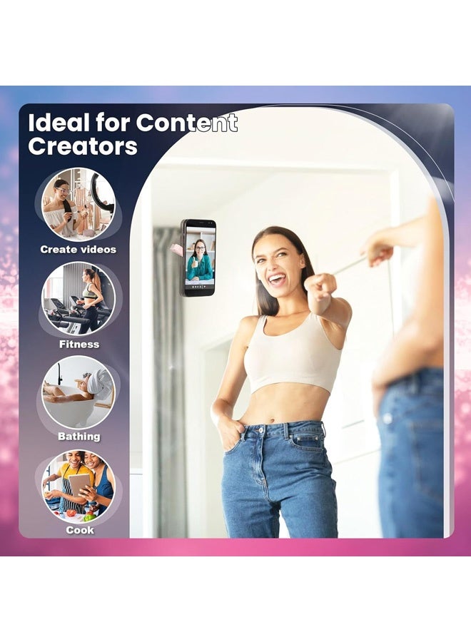 3 قطع من حامل الهاتف المصنوع من السيليكون، حامل هاتف على شكل قلب مزدوج الجوانب غير قابل للانزلاق، حامل ملحقات الهاتف بدون استخدام اليدين للصور الشخصية ومقاطع الفيديو، حامل هاتف لاصق للهاتف المحمول - Image 5