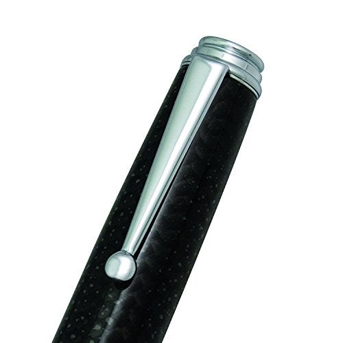 Monteverde Invincia Deluxe Ballpoint Pen - Chrome, Carbon Fiber Design, Premium Writing Instrument - Image 4