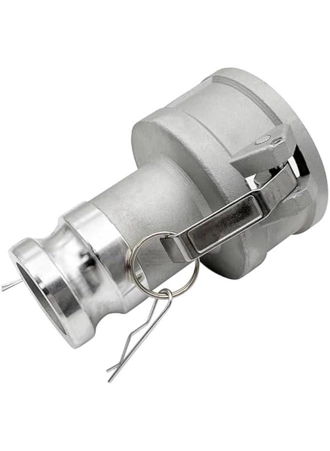 Arabest DA3020 Aluminum Global Type DA Cam Groove Hose Fitting, Female Camlock Male (3 to 2) - Image 4