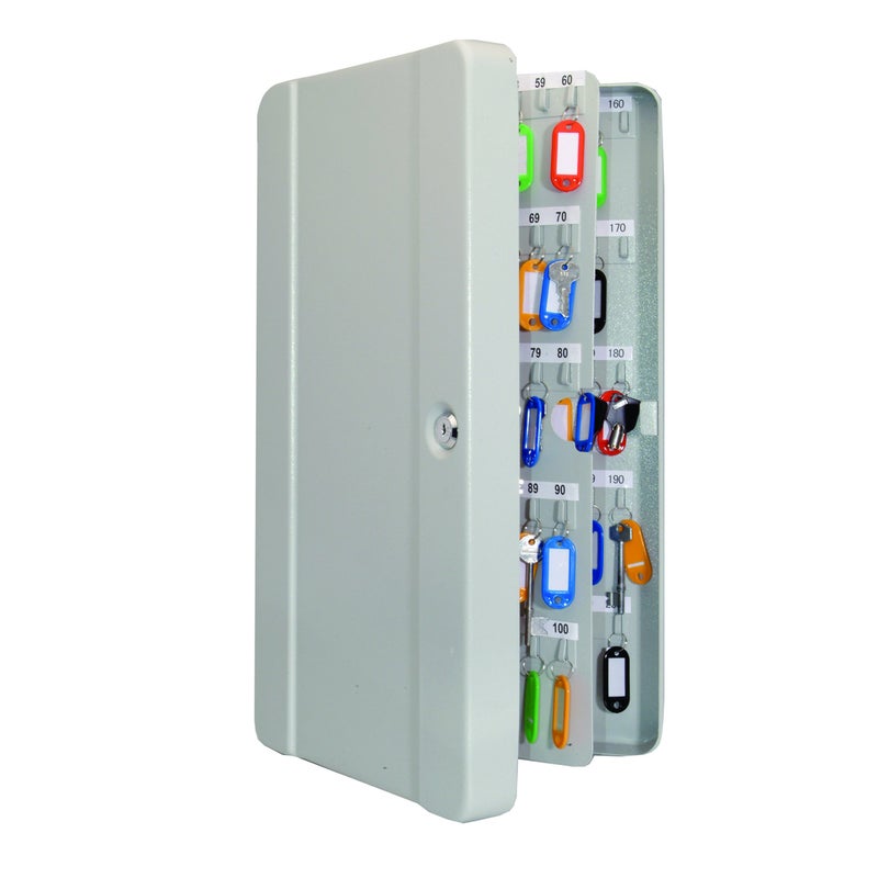 Helix Key Safe Cabinet 200 Key Capacity White