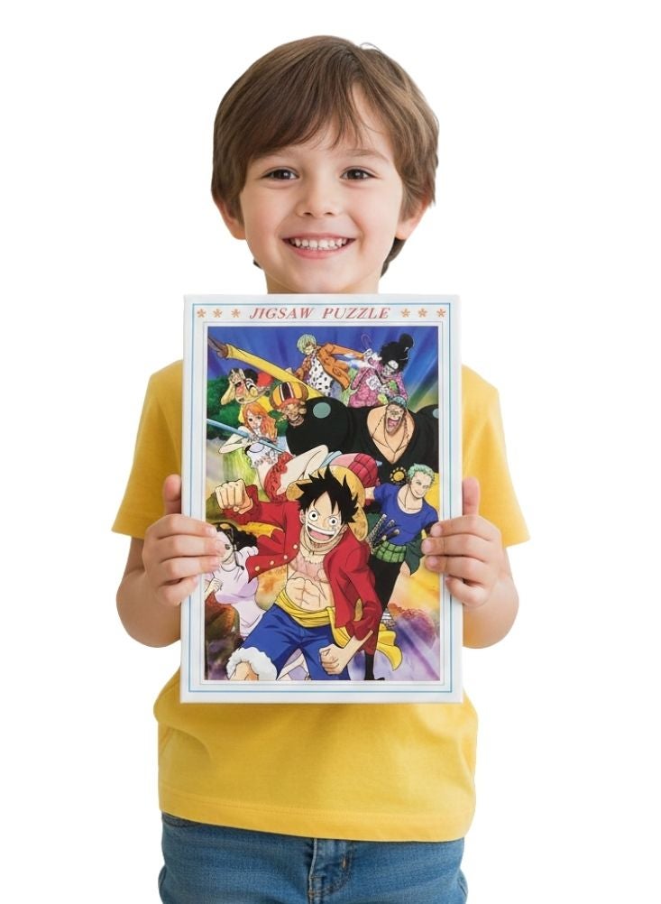 بريميم لعبة تركيب الصور (بازِل) لشخصيات أنمي ون بيس – لعبة تركيب صور متعددة الألوان - Image 2