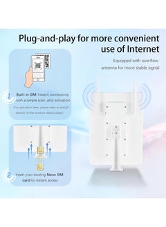 FIPKA Outdoor Solar Powered 4G LTE Router with Nano SIM Card Slot  - Image 4