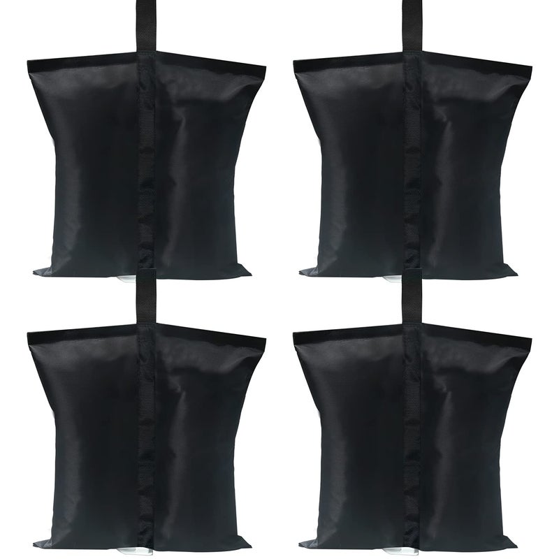 ABCCANOPY Canopy Weights 120 LBS Gazebo Tent Sand Bags4pcsPack Black