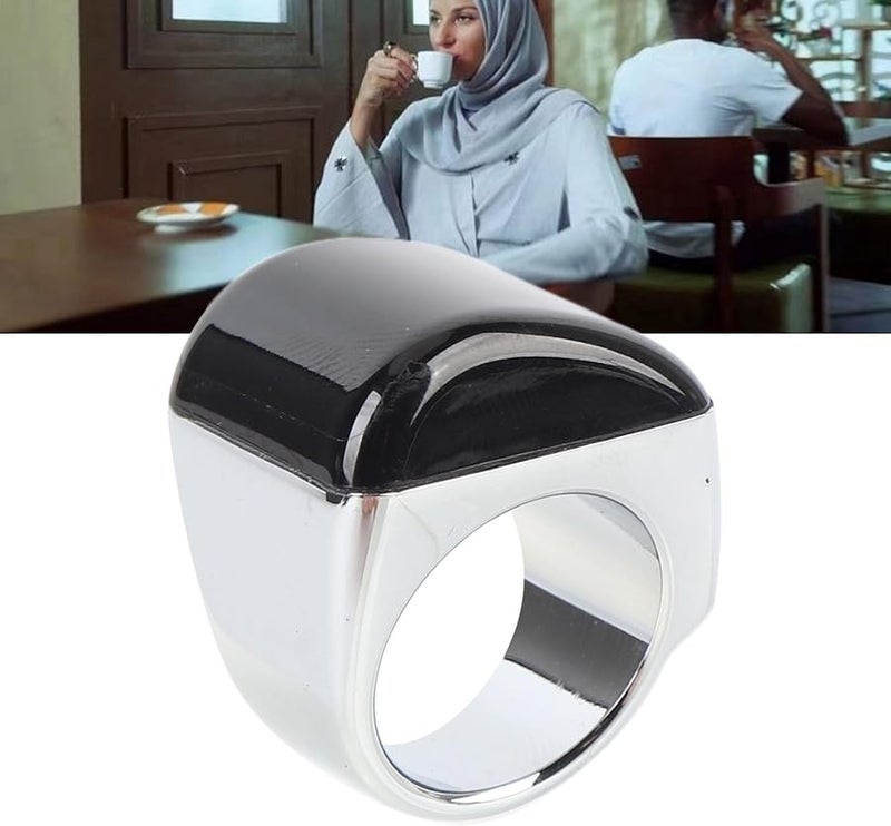 Yosoo Digital Counter Ring 20mm Smart Tasbih Zinc Alloy IP67 Rain Proof With Charging Case - Image 3