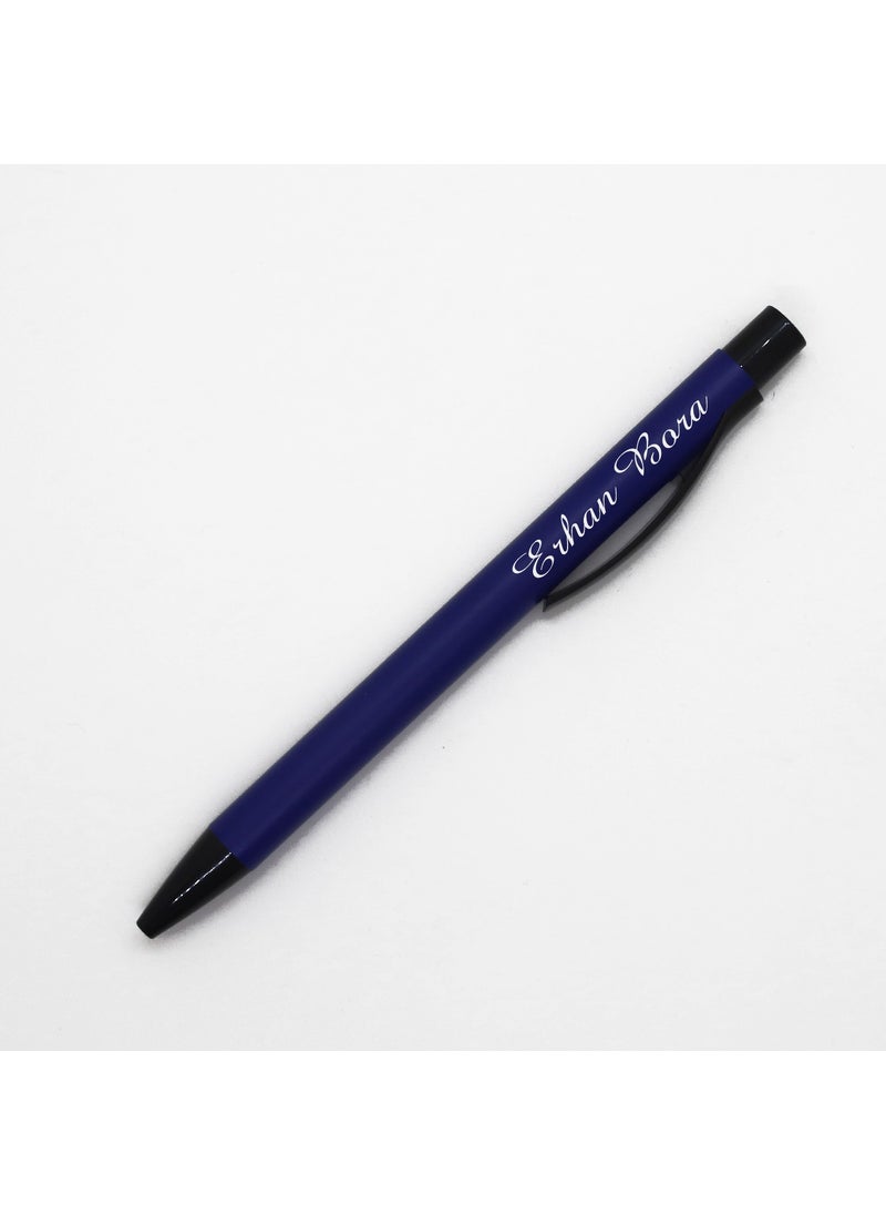 Ada Lazer Ada Laser Personalized Rubber Body Metal Ballpoint Pen  - Image 1