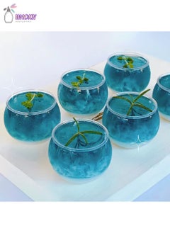 WAOKN 20-Piece Disposable Honeypot Dessert Cups Mini Dessert Cups Plastic Cake Jelly Packing Cups 80Ml Transparent Plastic Clear  - Image 5