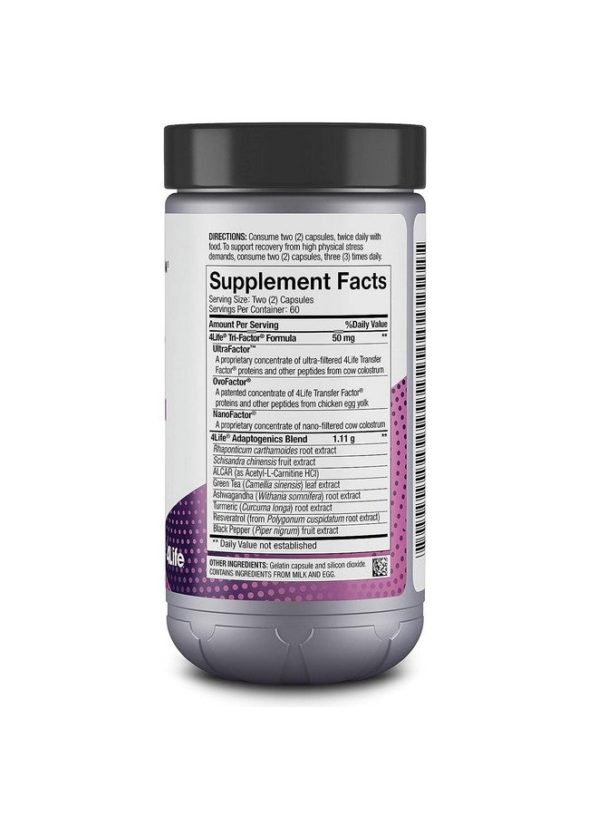 4life 4Life - Transform Transfer Factor Renuvo - Healthy Aging - 120 Capsules - Image 2