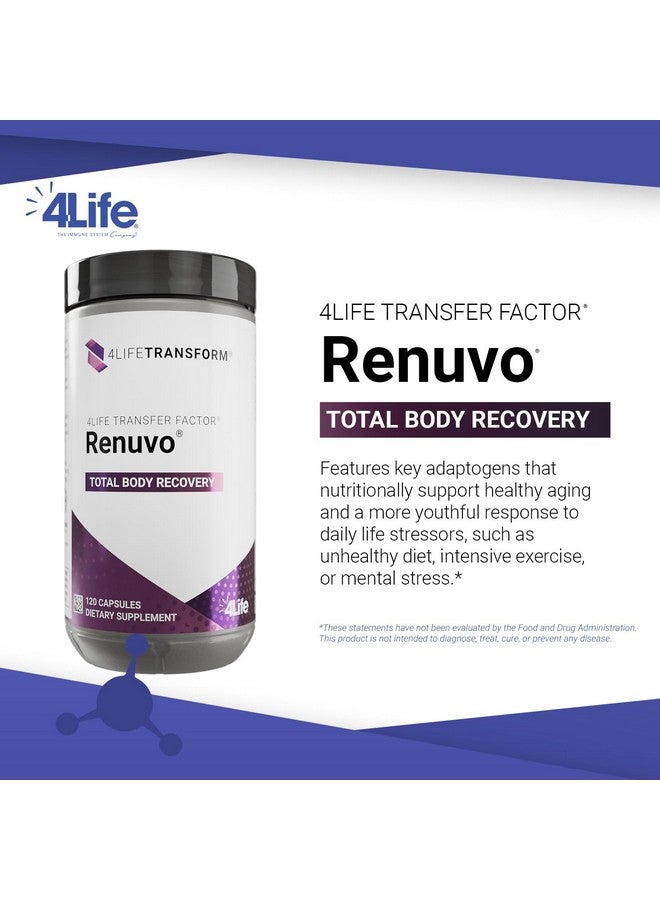 4life 4Life - Transform Transfer Factor Renuvo - Healthy Aging - 120 Capsules - Image 3
