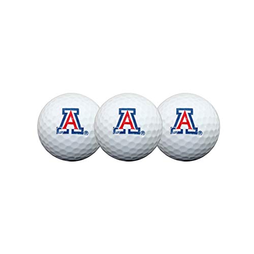 Team Effort Arizona Wildcats Golf Ball 3 Pack - Image 1