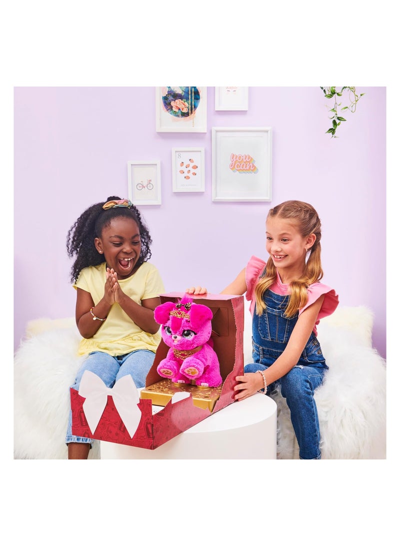 سبن ماستر لعبة تفاعلية محشوة على شكل جرو الأميرة مع أكثر من 100 صوت وحركة (قد يختلف الطراز)، ألعاب للأطفال من سن 5 سنوات فما فوق - Image 3