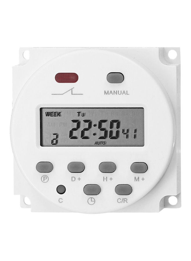 NIBEMINENT Weekly Switch Timer White  - Image 1