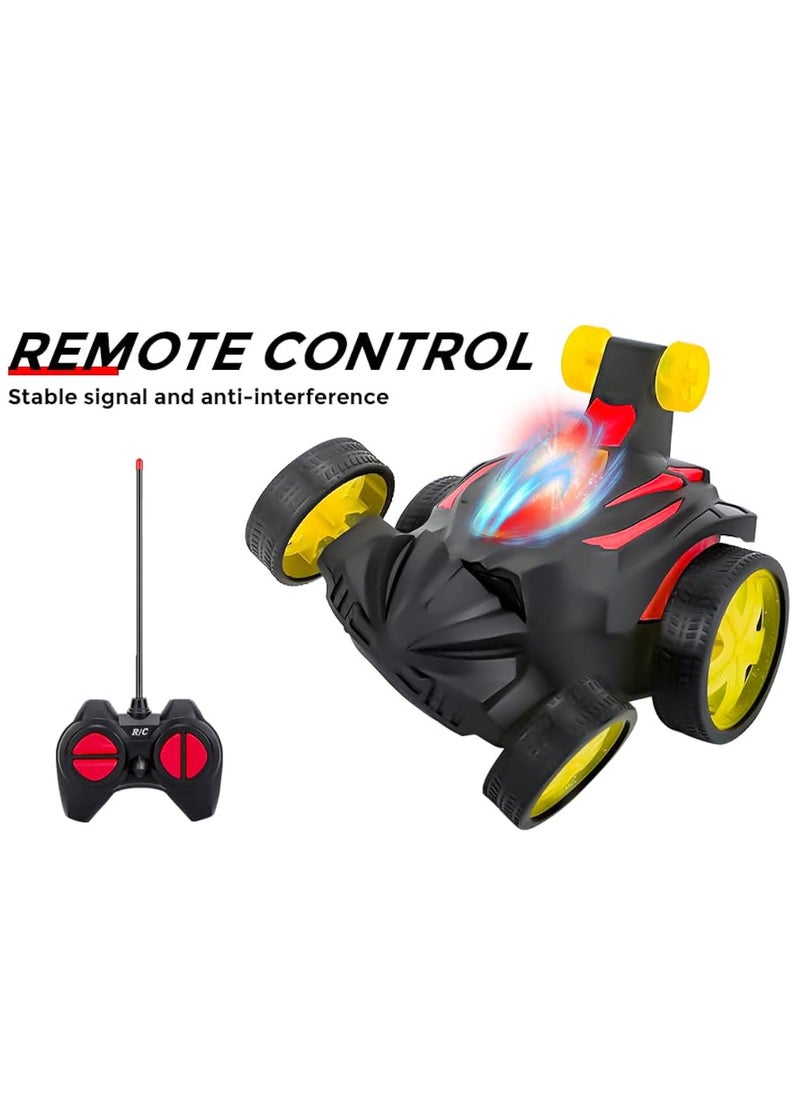 YelaJoy Remote Control Car, RC Cars Stunt Car Toys with Headlights, Double-Sided 360° Rotating, Outdoor RC Car Toy for Kids Age 3-8 Boys Girls Birthday Gift  - Image 5