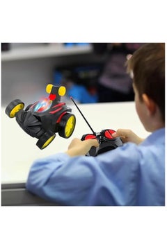 YelaJoy Remote Control Car, RC Cars Stunt Car Toys with Headlights, Double-Sided 360° Rotating, Outdoor RC Car Toy for Kids Age 3-8 Boys Girls Birthday Gift  - Image 2