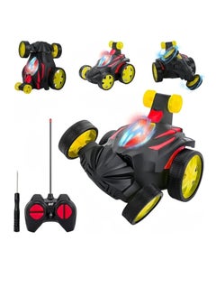 YelaJoy Remote Control Car, RC Cars Stunt Car Toys with Headlights, Double-Sided 360° Rotating, Outdoor RC Car Toy for Kids Age 3-8 Boys Girls Birthday Gift  - Image 1