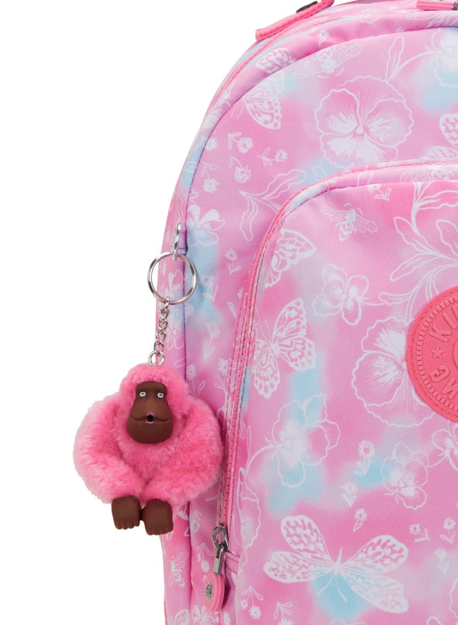 kipling Large backpack (with laptop protection) Female Garden Clouds Class Room - Image 5