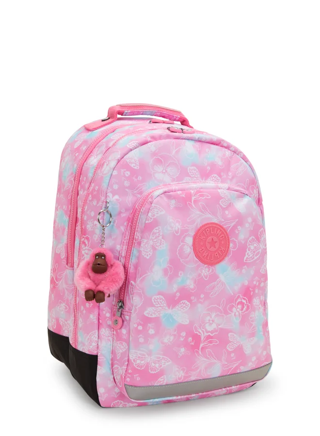kipling Large backpack (with laptop protection) Female Garden Clouds Class Room