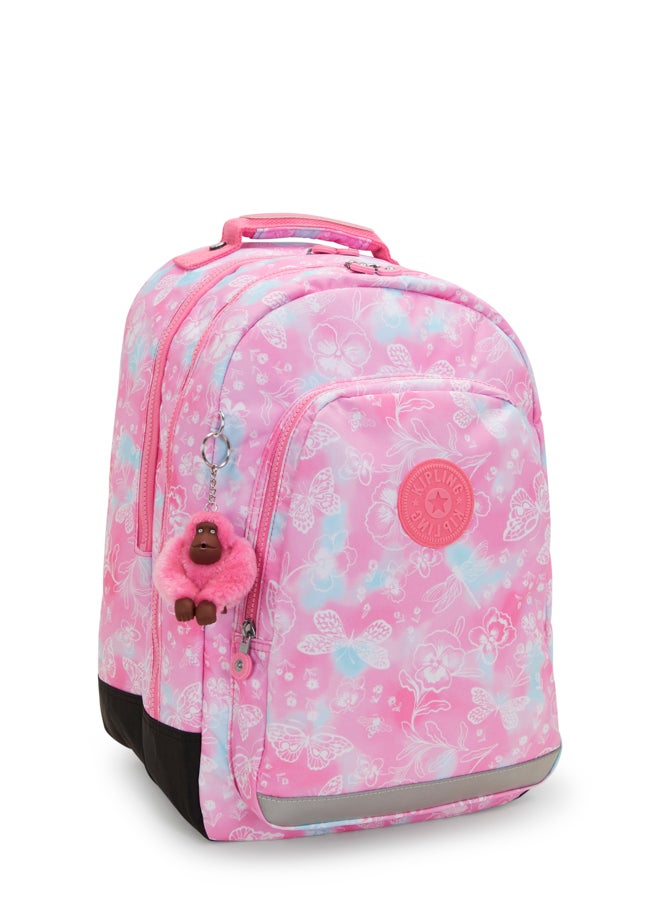kipling Large backpack (with laptop protection) Female Garden Clouds Class Room - Image 4