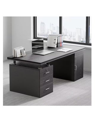 Modern Office Desk with Drawers and cabinets,computer desk,120cm home office desk Withdrawer and cabinets modern gaming desk study table office corner tables table computer laptop Table(YN056) - pzsku/ZA4C219D75BE5465801CFZ/45/_/1728720151/5dbbb70a-bf67-40aa-b743-110878ea60b6
